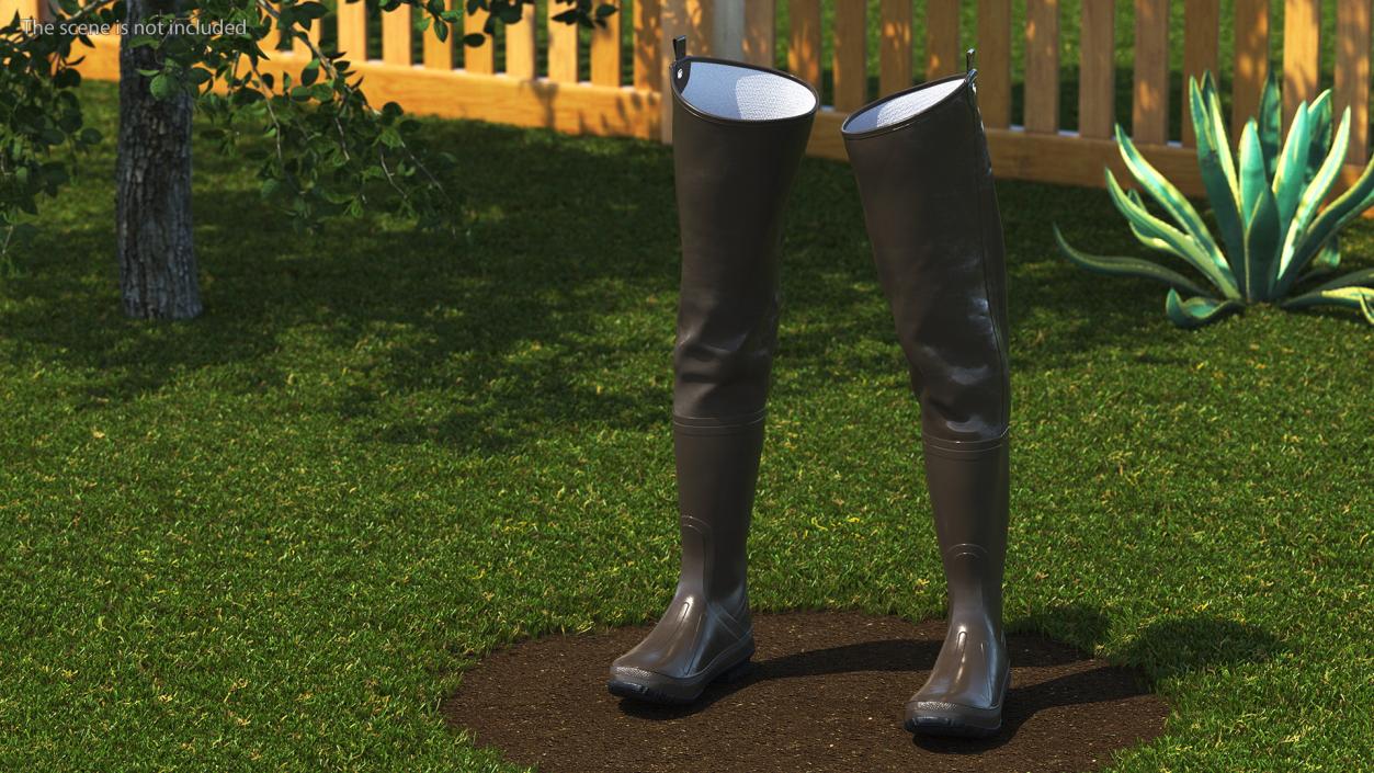 3D Waterproof Hip Waders