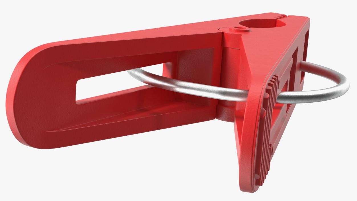 Plastic Clothespin Red 3D