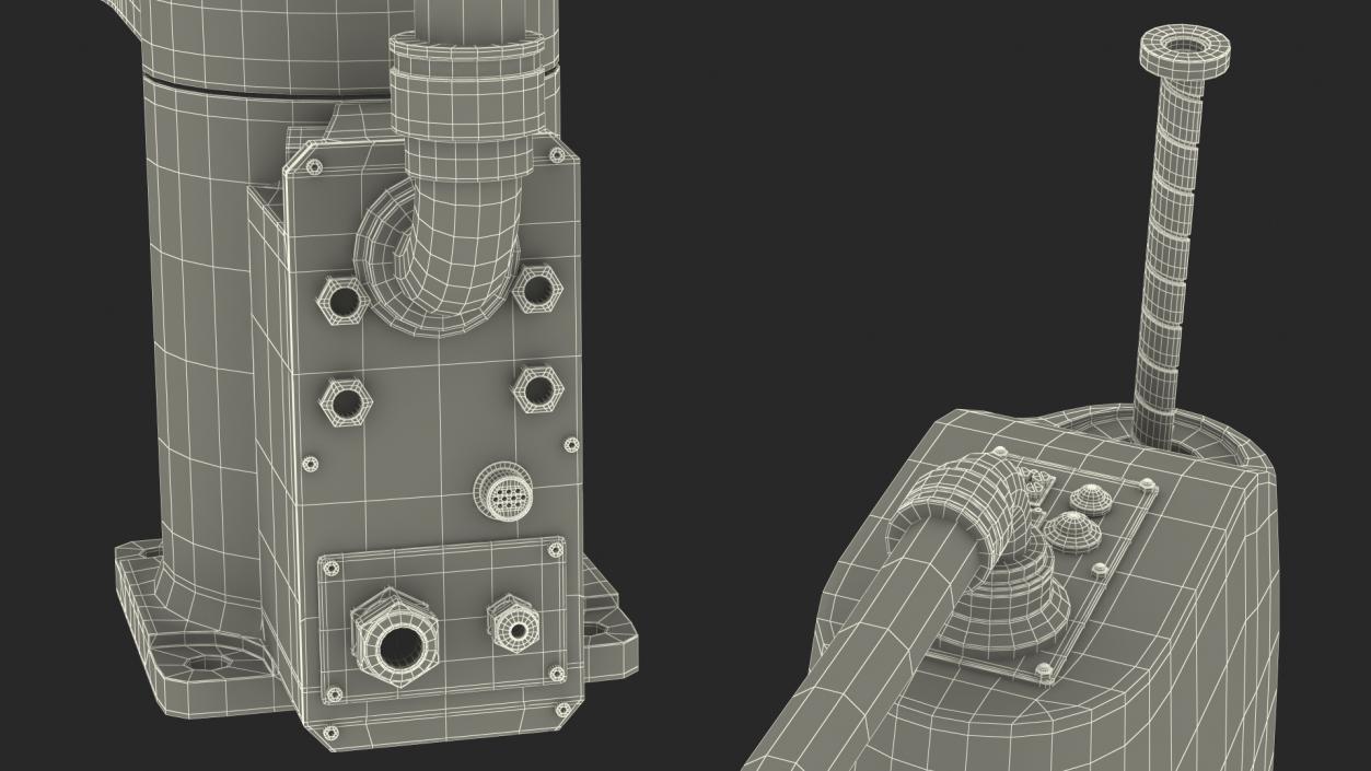 3D model Industrial Robot Arm