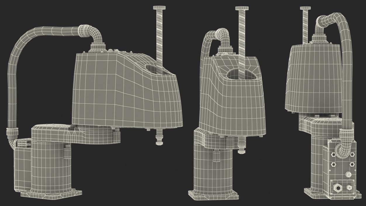 3D model Industrial Robot Arm