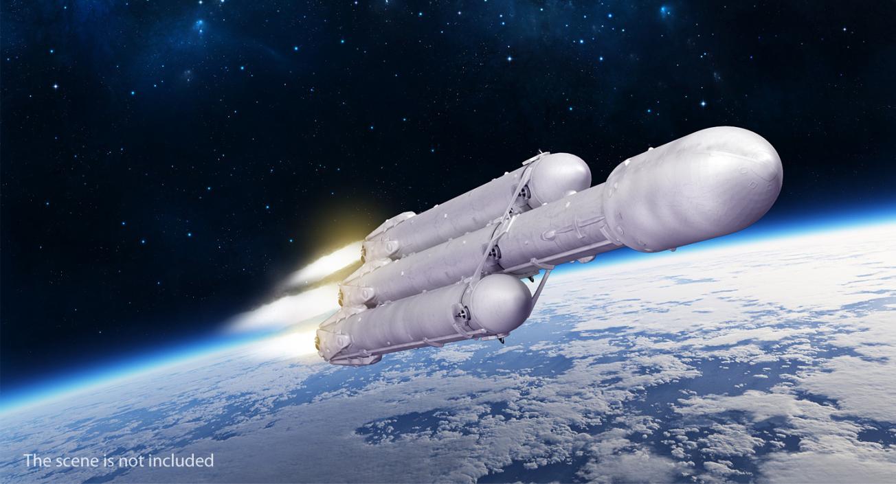 Space Launch Vehicles Collection 2 3D model