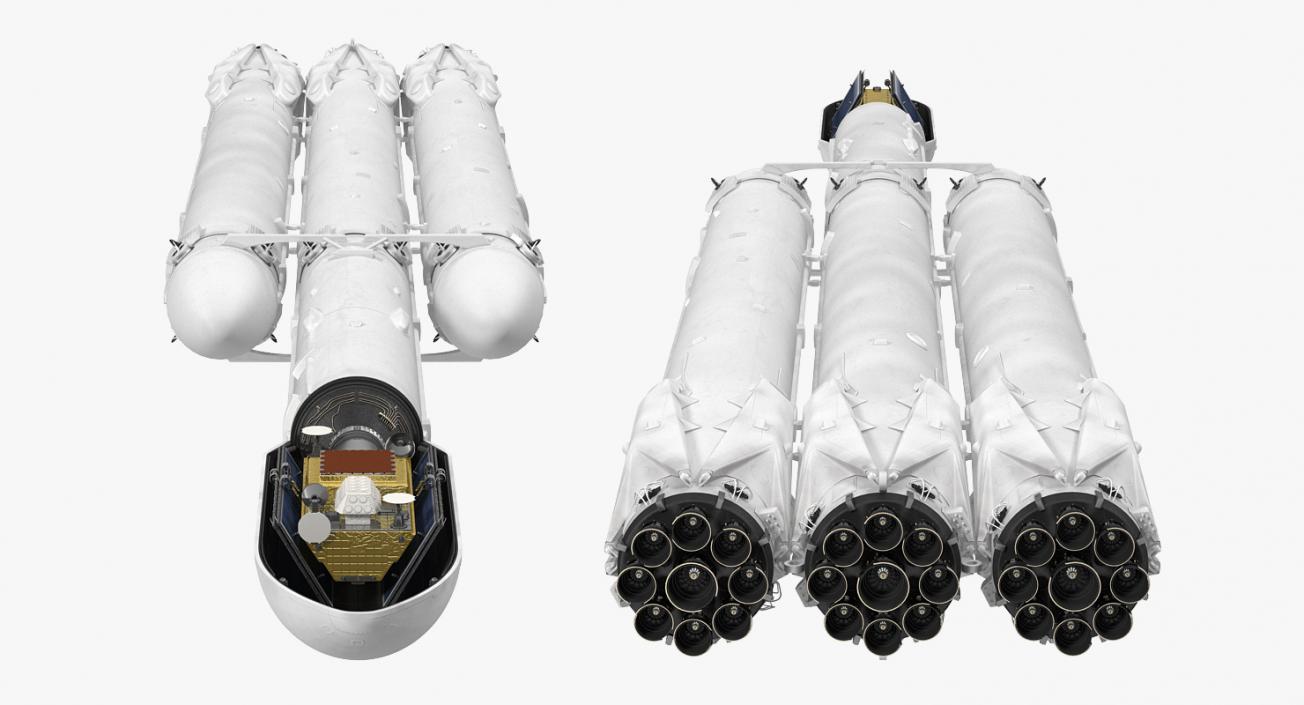 Space Launch Vehicles Collection 2 3D model