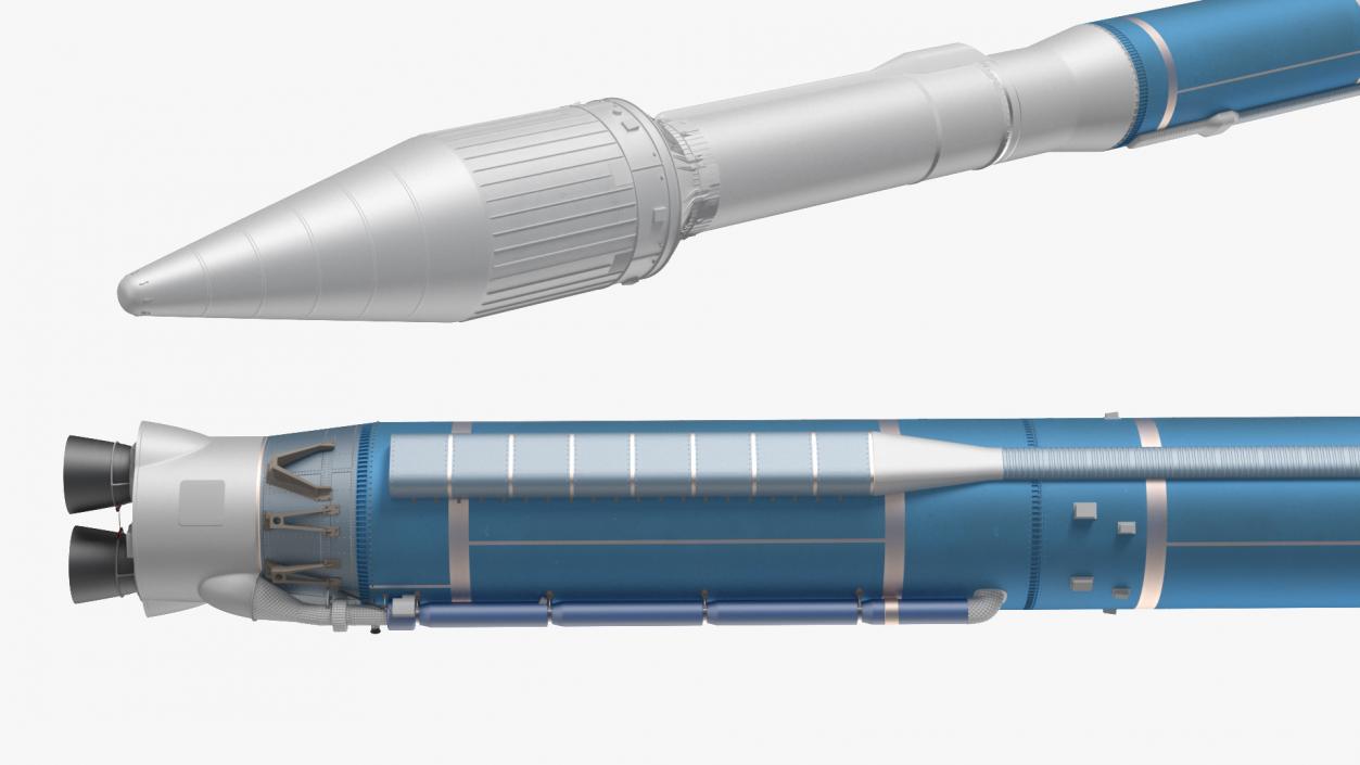 Space Launch Vehicles Collection 2 3D model