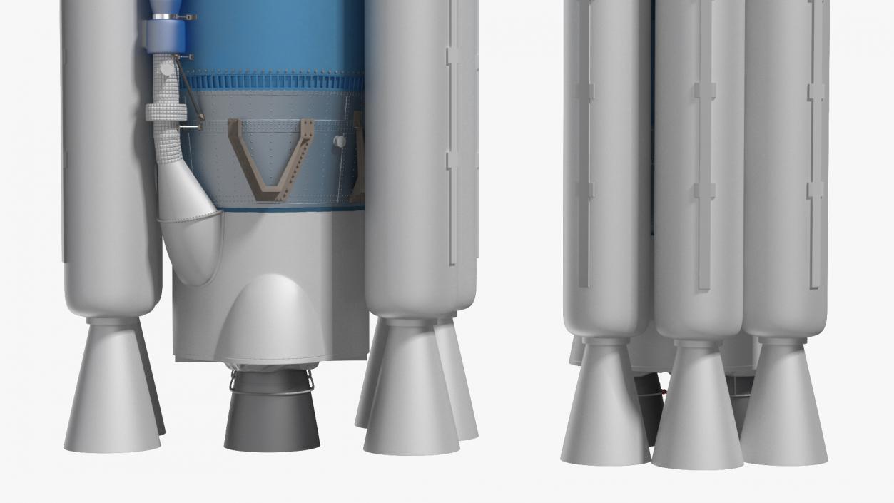 Space Launch Vehicles Collection 2 3D model