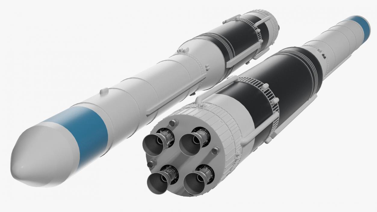 Space Launch Vehicles Collection 2 3D model