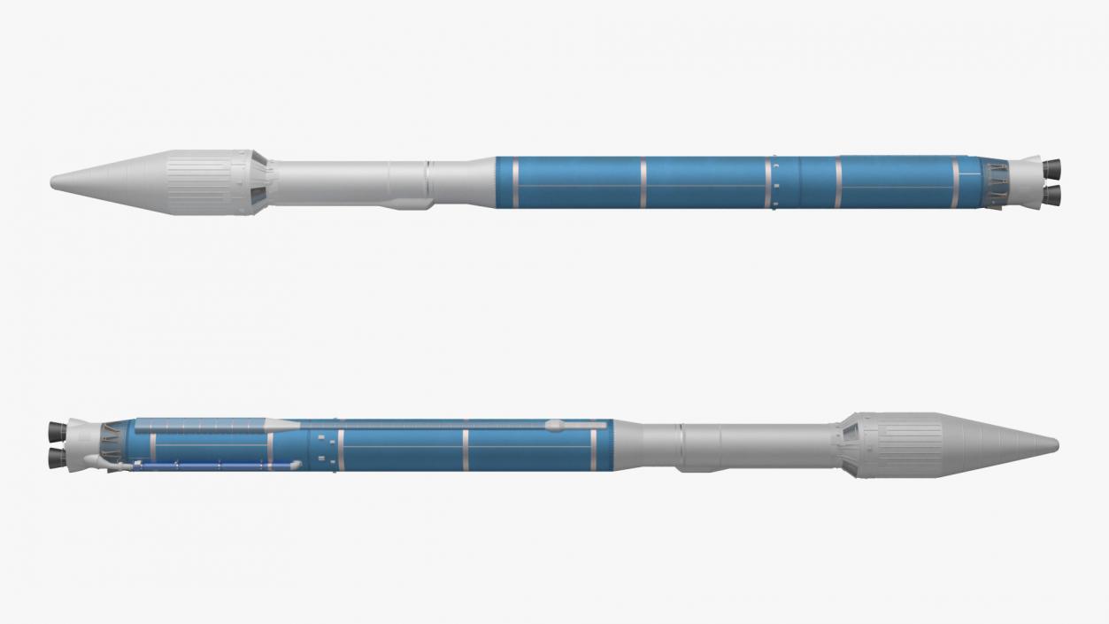 Space Launch Vehicles Collection 2 3D model