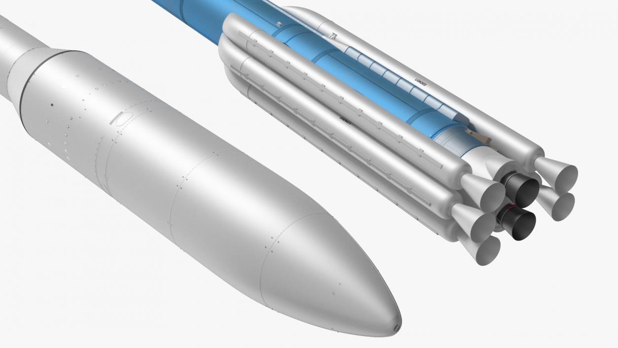 Space Launch Vehicles Collection 2 3D model