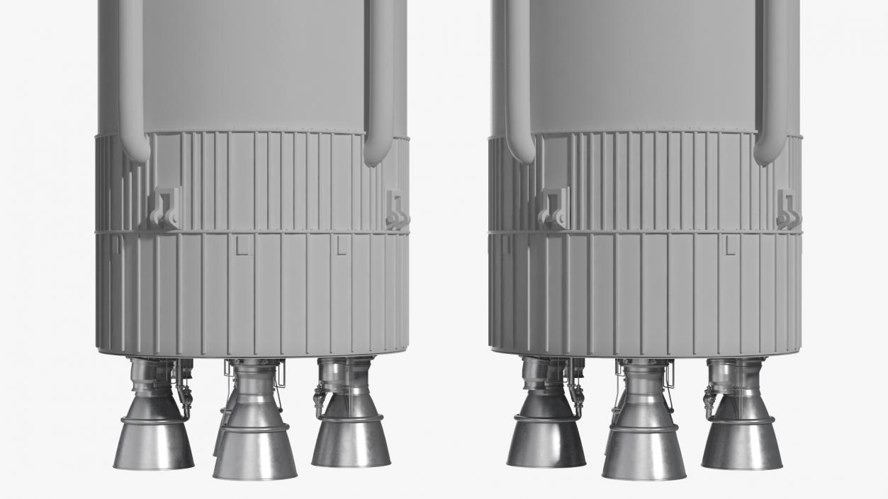 Space Launch Vehicles Collection 2 3D model