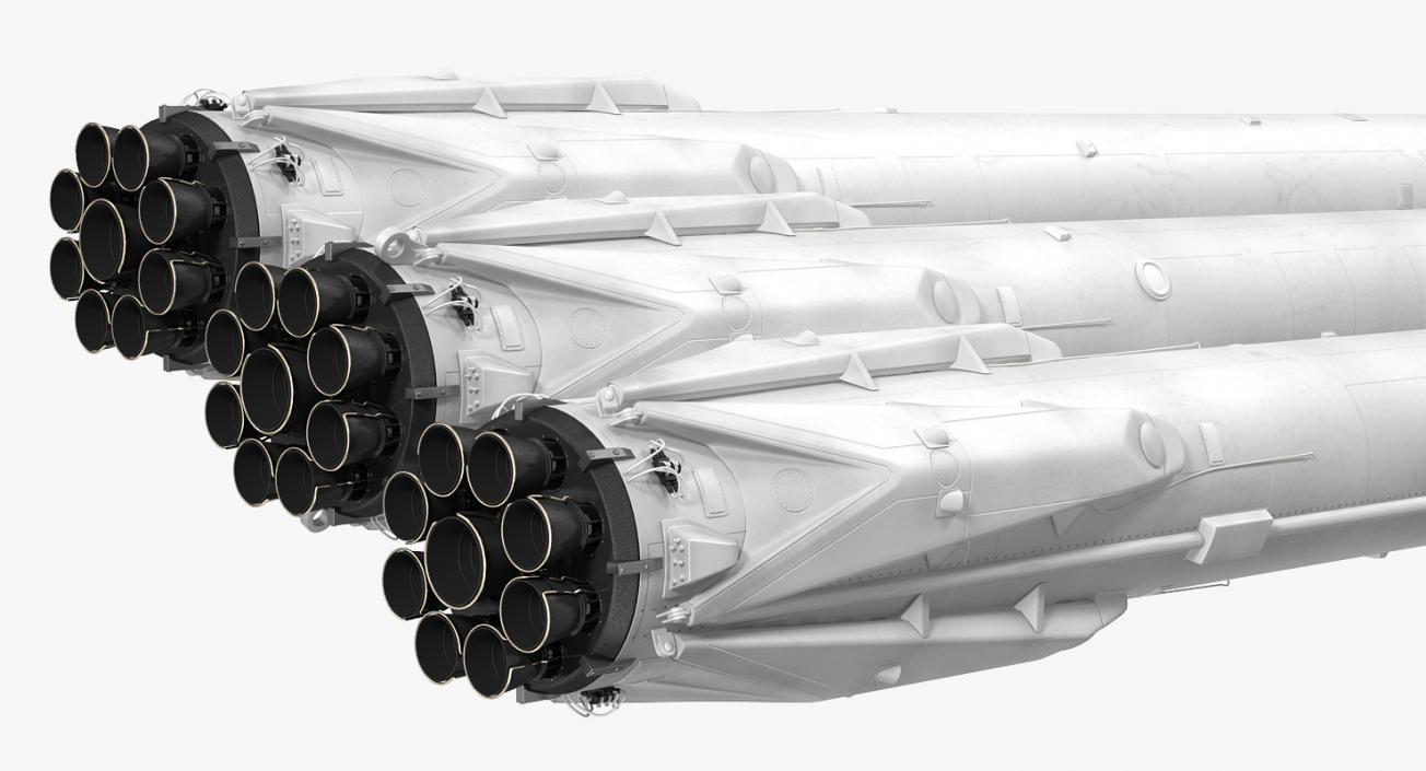 Space Launch Vehicles Collection 2 3D model