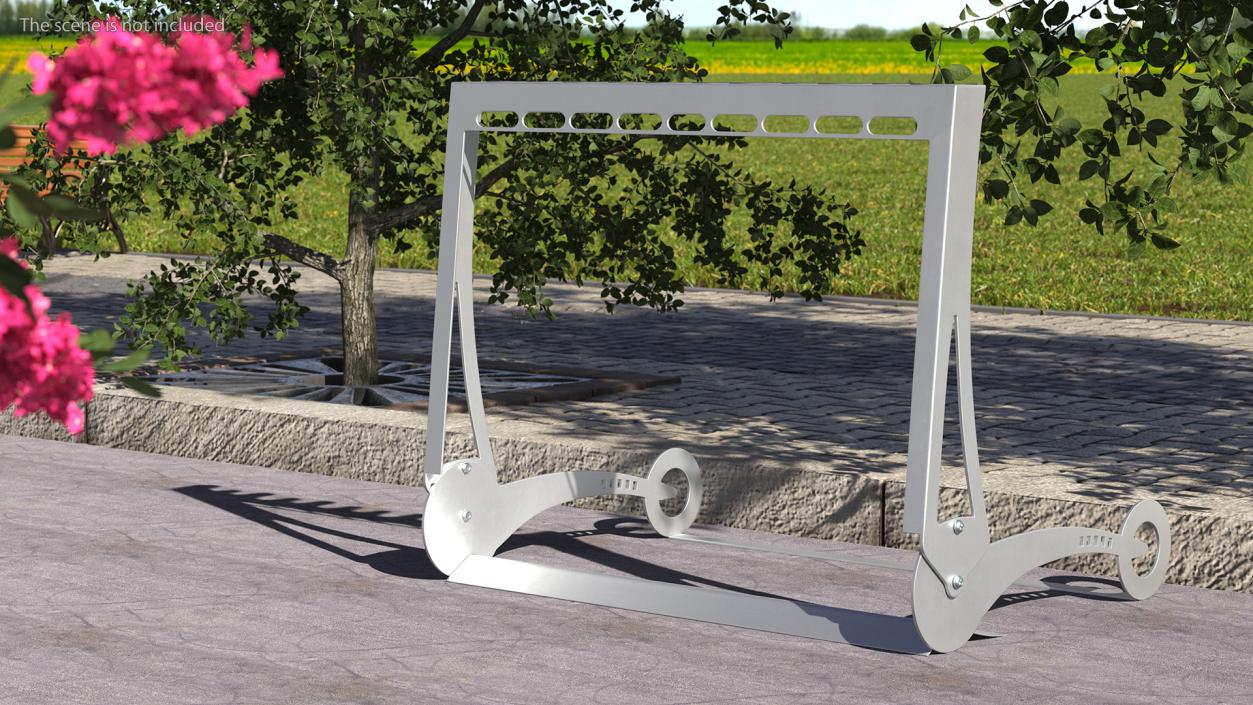 3D model Scooter Parking Rack