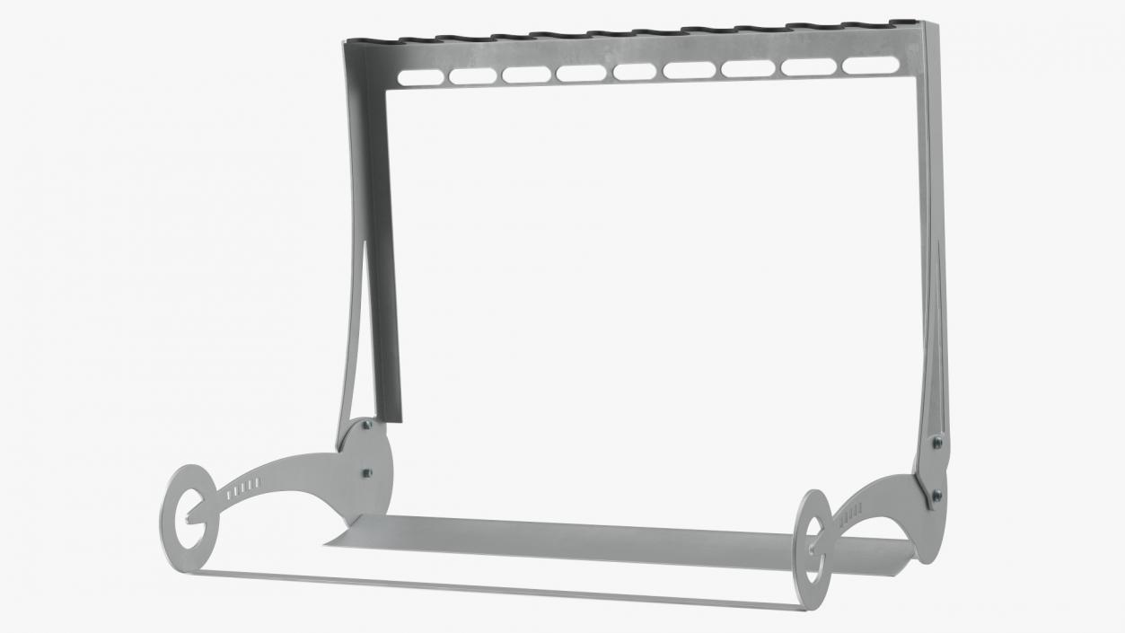 3D model Scooter Parking Rack