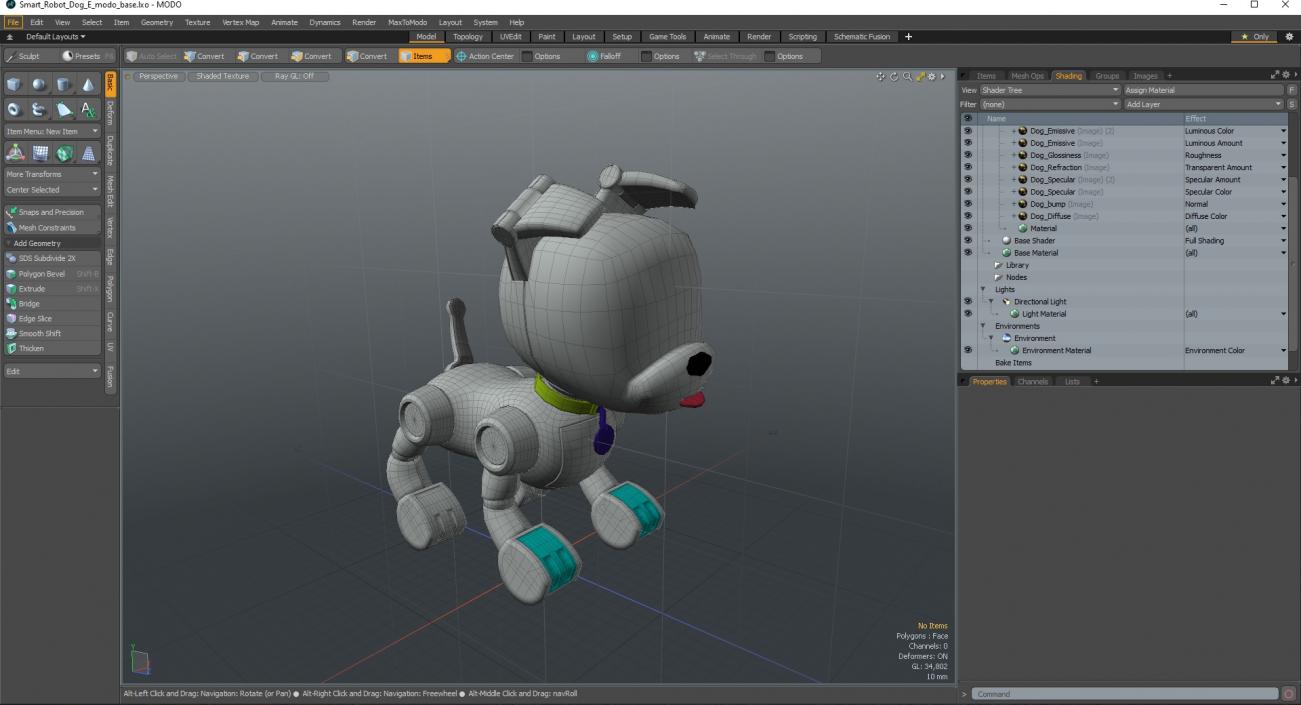 Smart Robot Dog E 3D