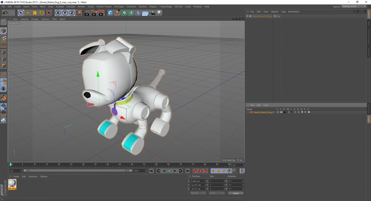 Smart Robot Dog E 3D