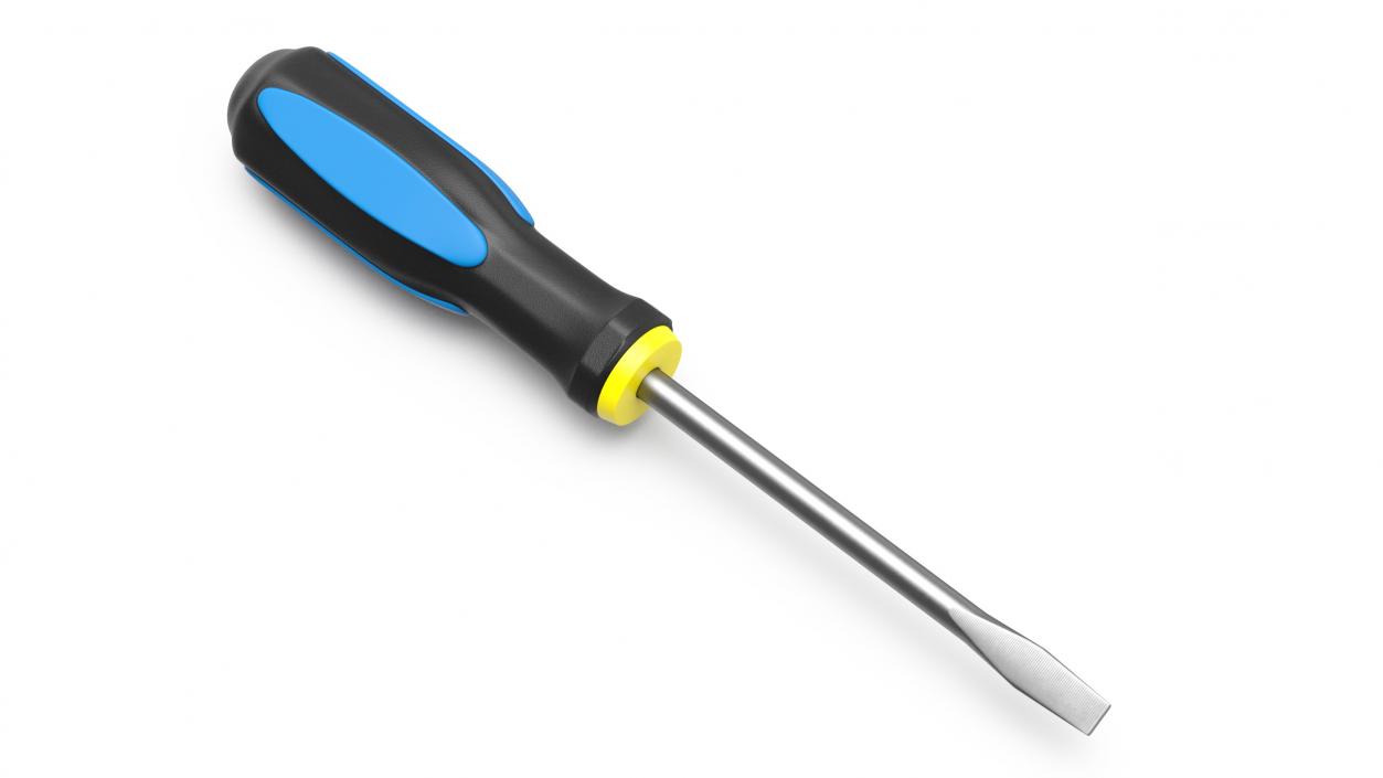 3D model Flat Head Screwdriver 7mm