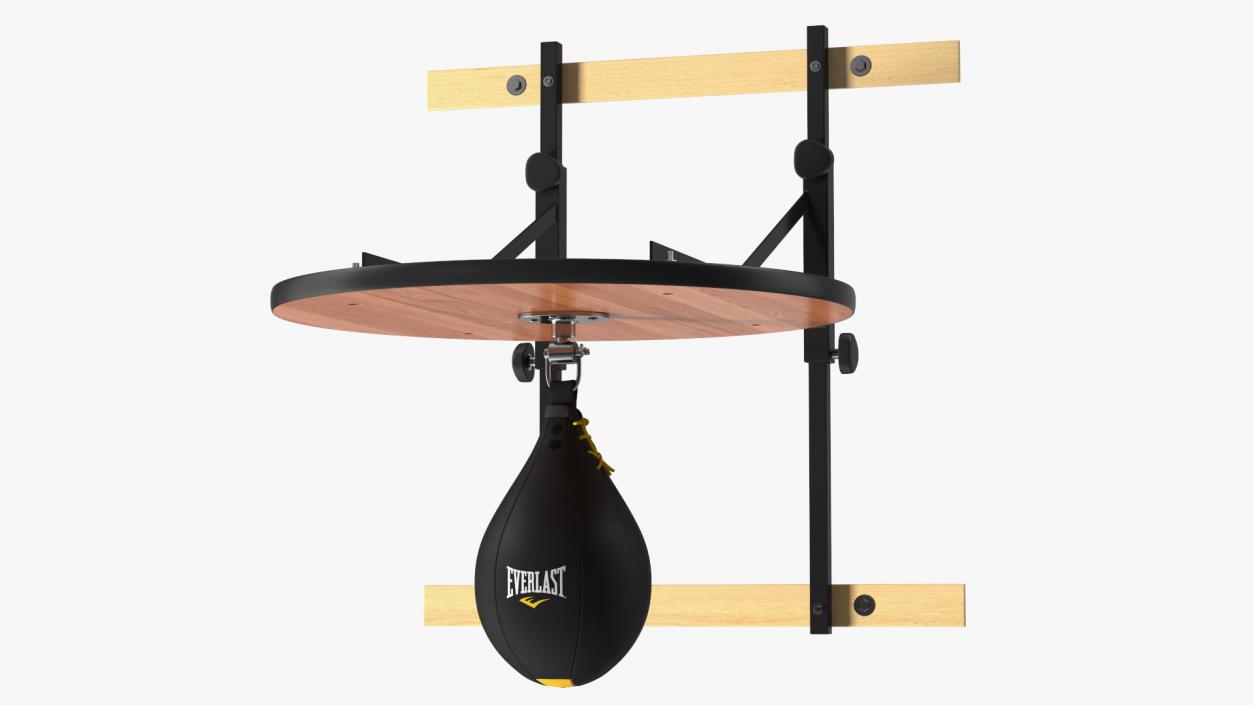 Everlast Leather Speed Bag with Platform Rigged 3D