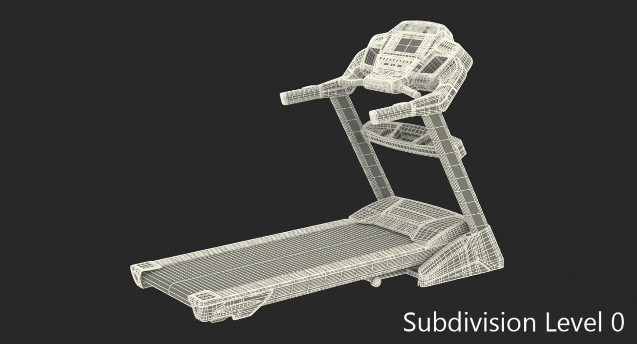 Fitness Treadmill 3D