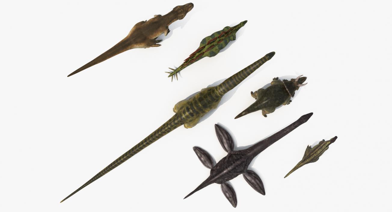 3D model Dinosaurs Collection