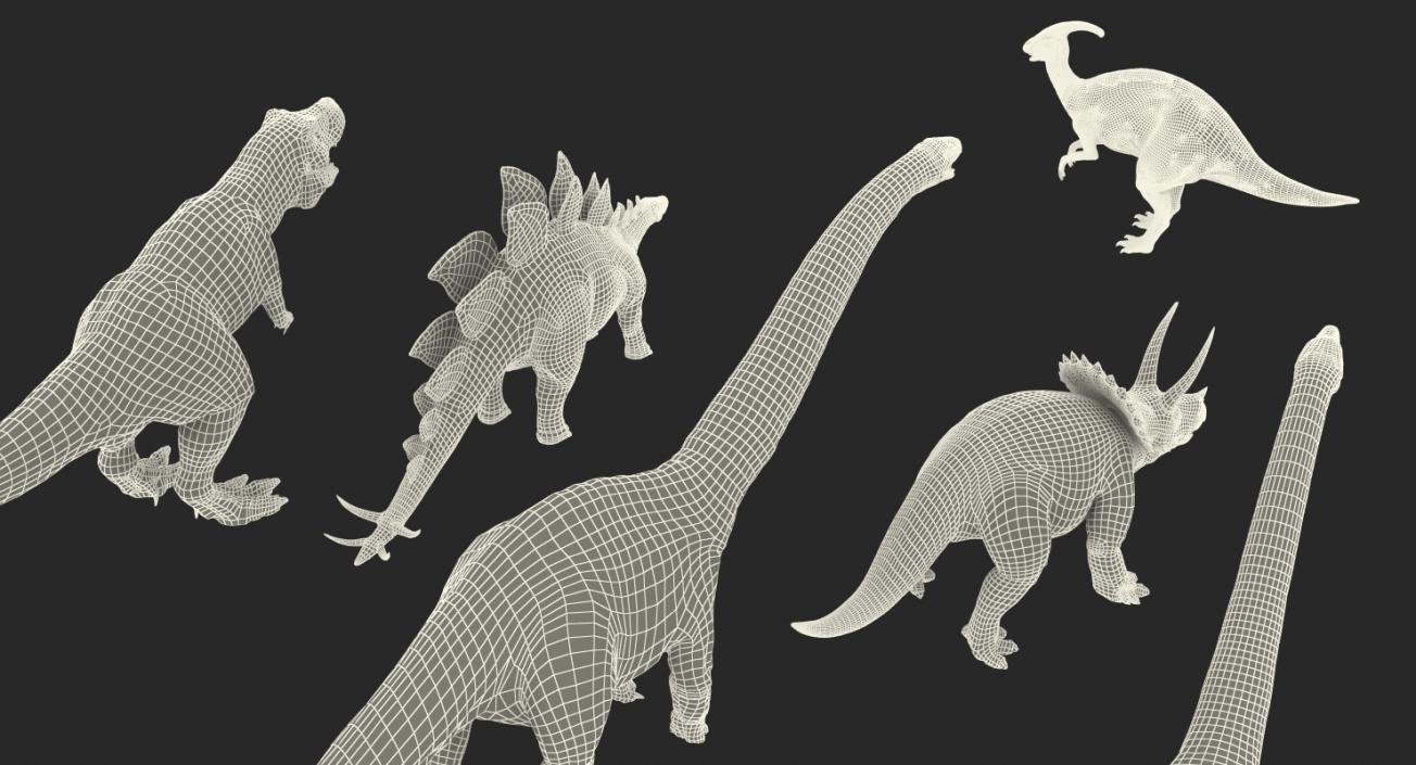 3D model Dinosaurs Collection