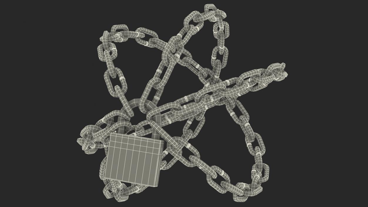 3D model Stylized Chains