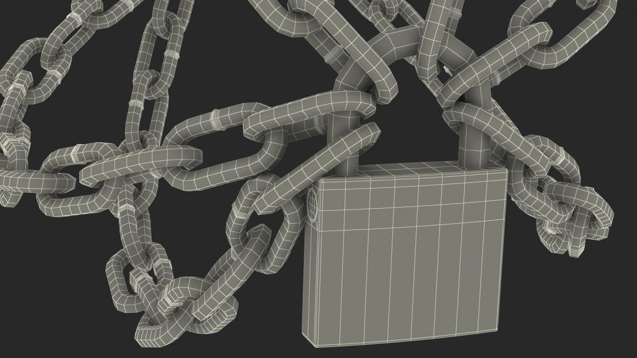 3D model Stylized Chains