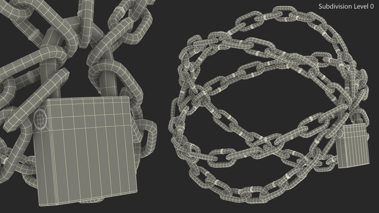 3D model Stylized Chains