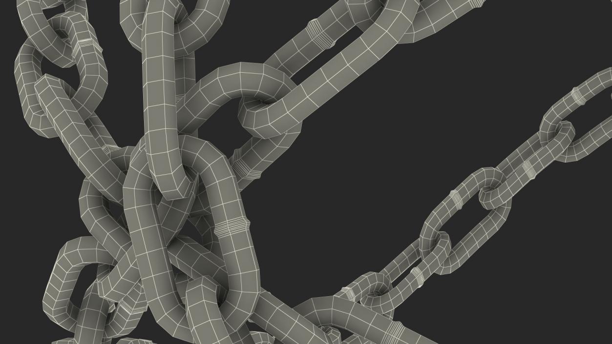 3D model Stylized Chains