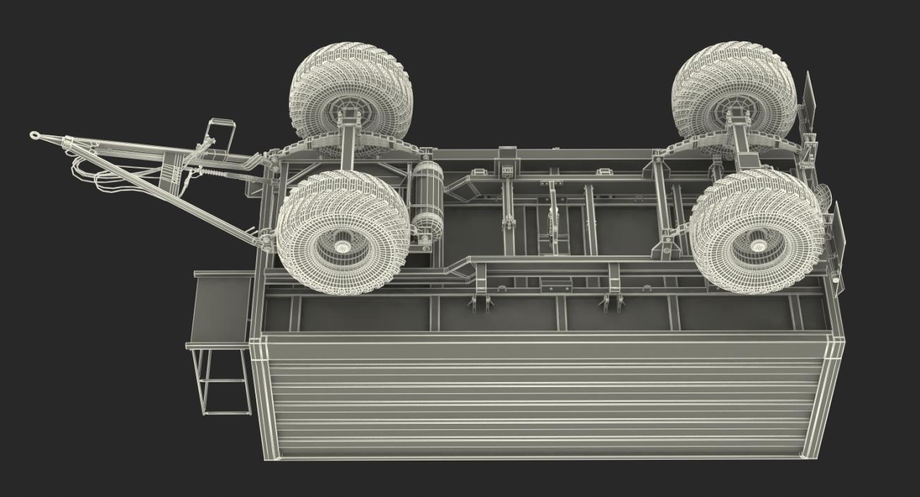 Conow HW-80 v9 Dump Trailer 3D