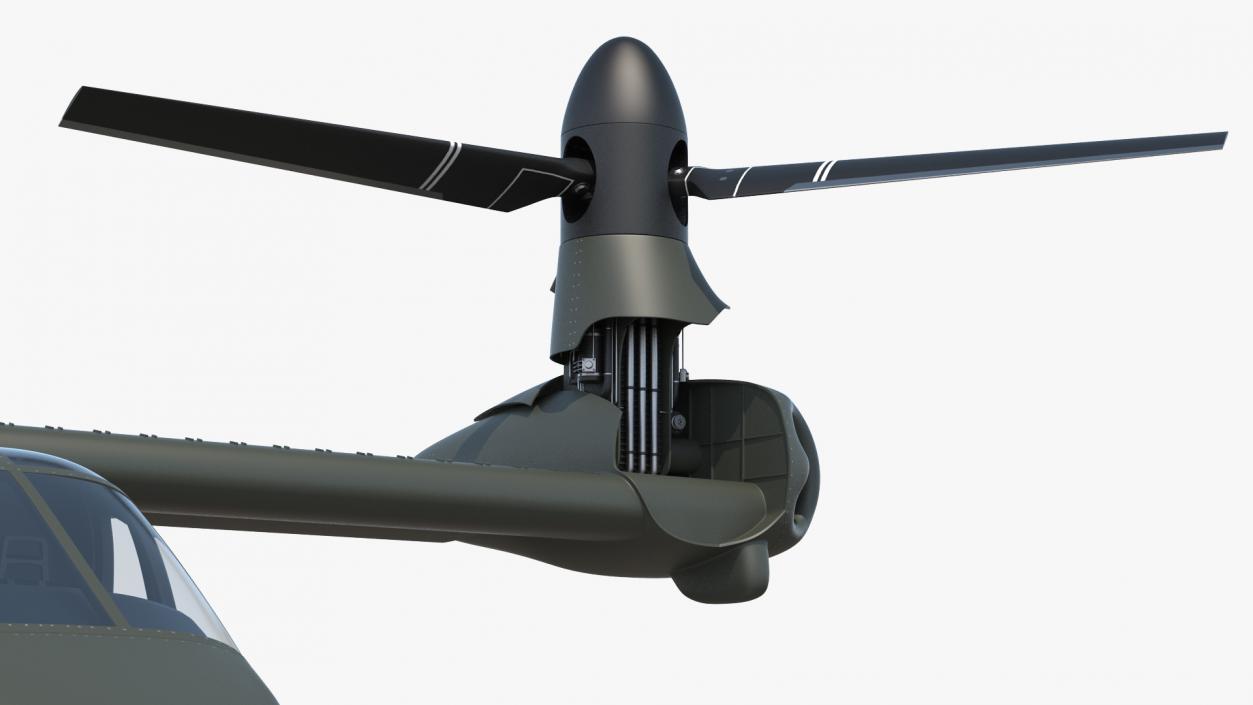 3D model Bell V-280 Valor Tiltrotor Aircraft