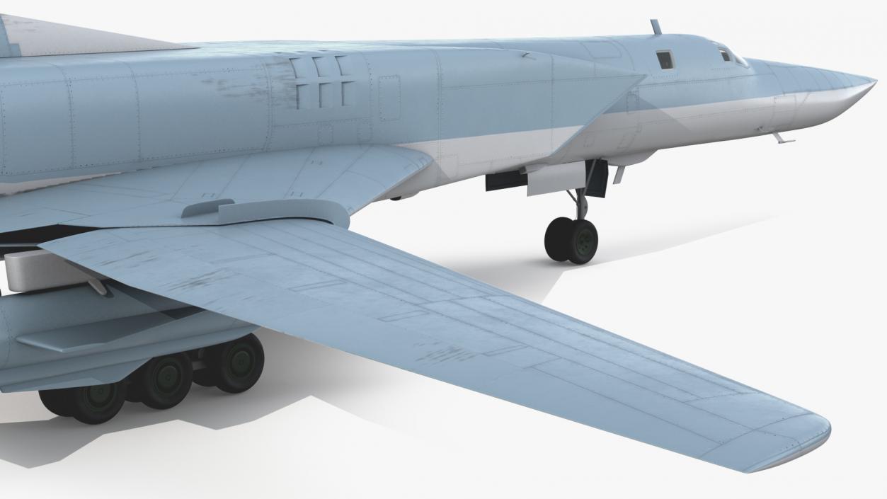 3D Supersonic Military Aeroplane Rigged