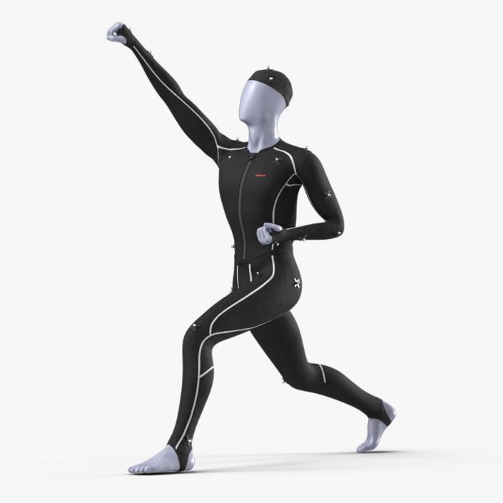 Mannequin in a Motion Capture Suit by OptiTrack 3D