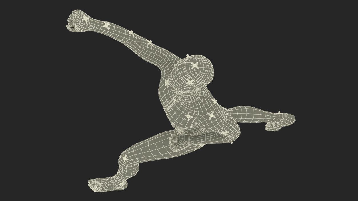 Mannequin in a Motion Capture Suit by OptiTrack 3D