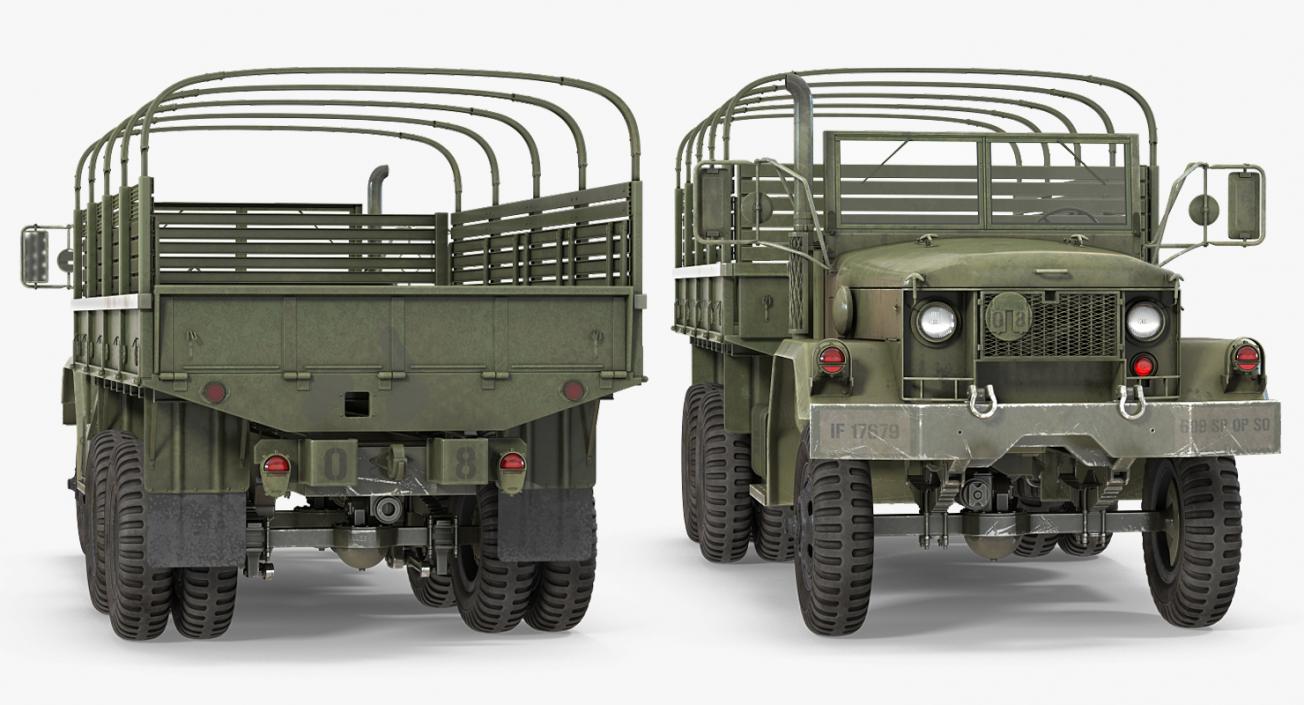 3D model Cargo Truck M35