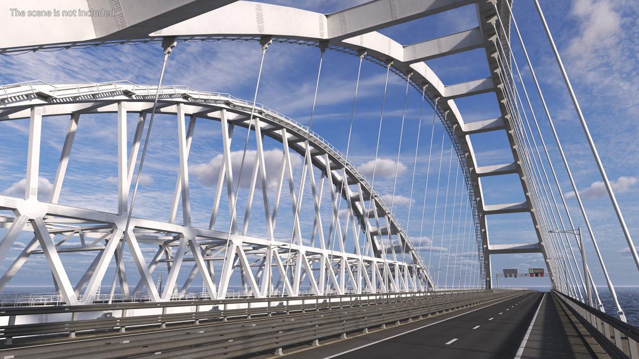 Crimean Bridge 3D model