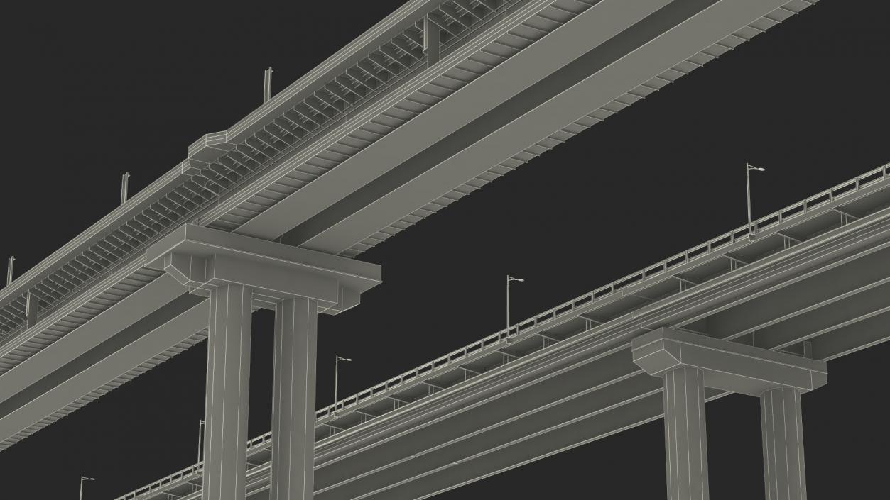 Crimean Bridge 3D model