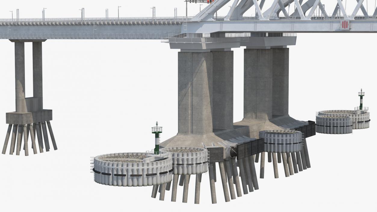 Crimean Bridge 3D model