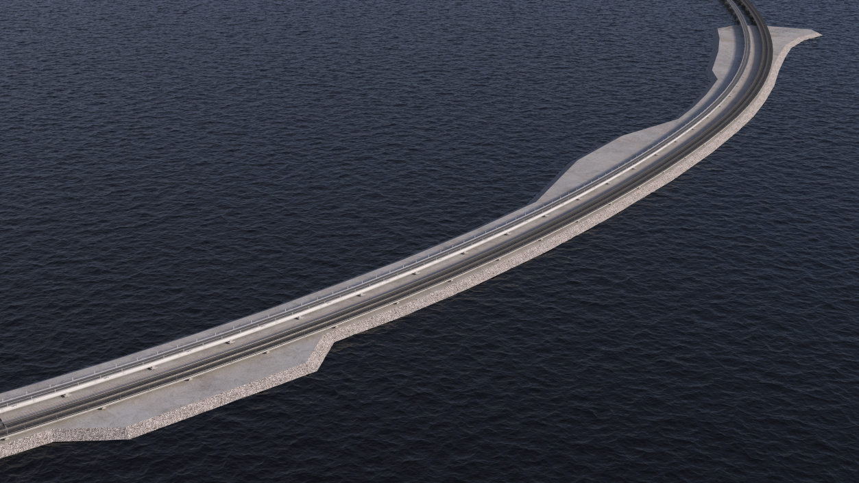 Crimean Bridge 3D model