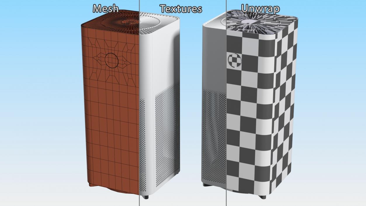 Air Purifiers Collection 3D model