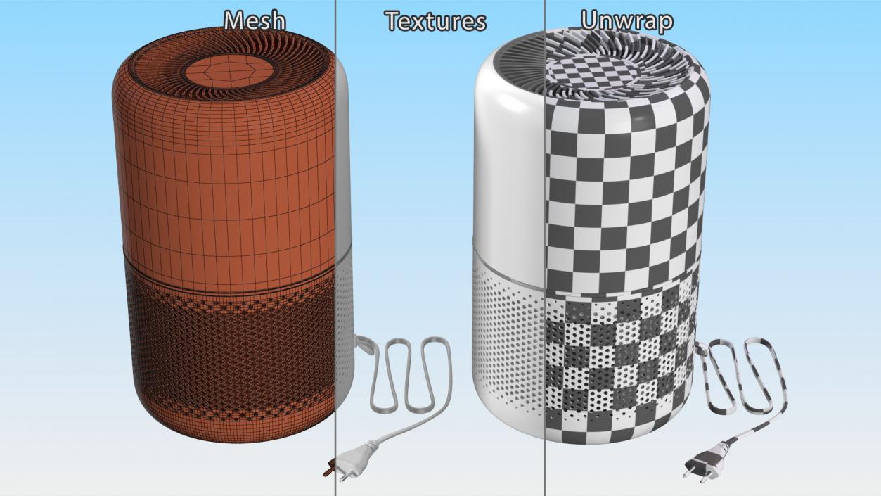 Air Purifiers Collection 3D model