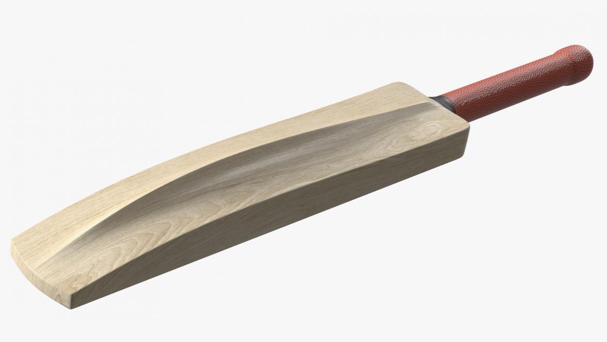 Classic Cricket Bat 3D model