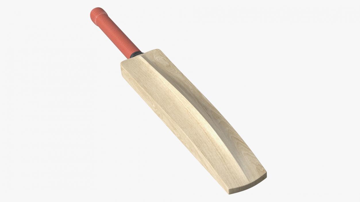 Classic Cricket Bat 3D model