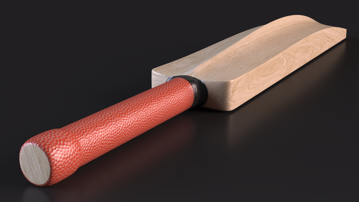 Classic Cricket Bat 3D model