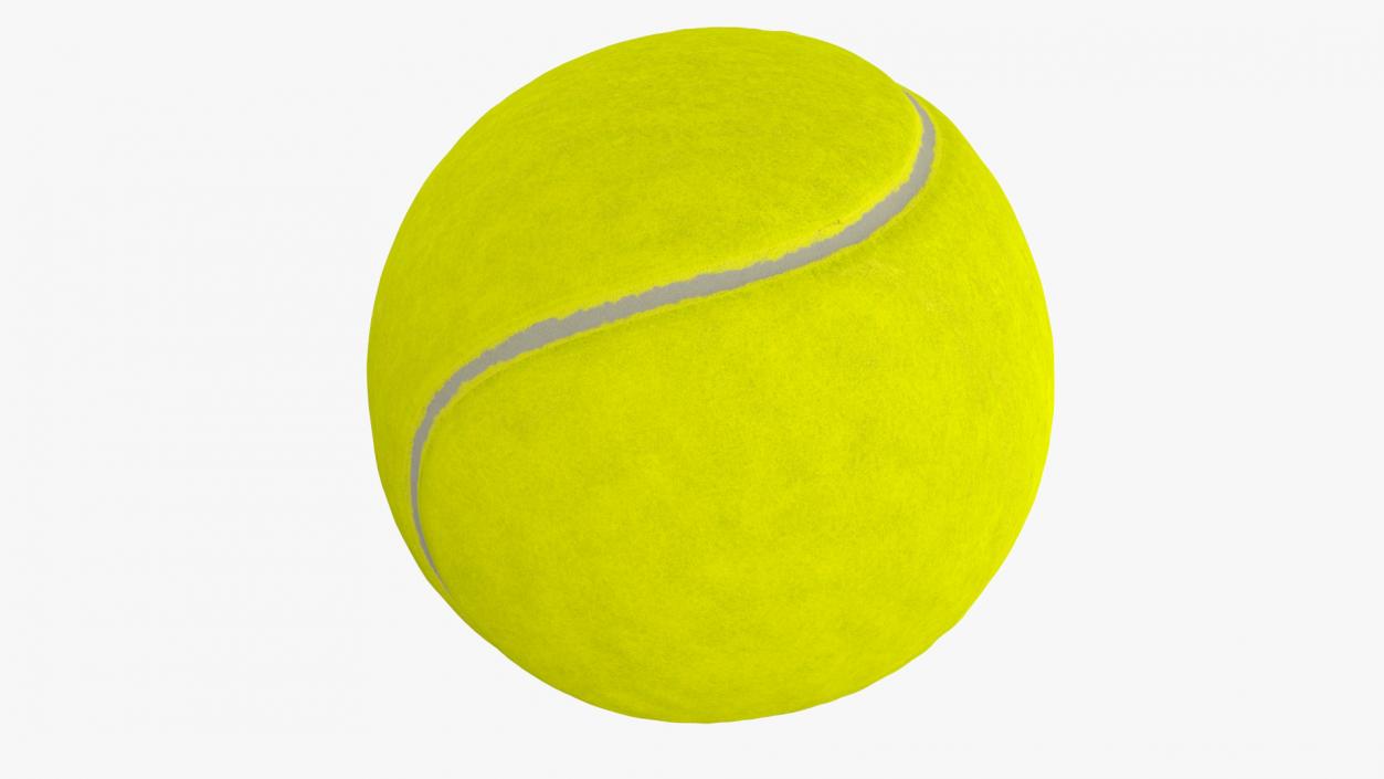 3D Tennis Ball 2 model