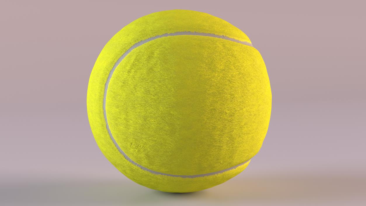 3D Tennis Ball 2 model