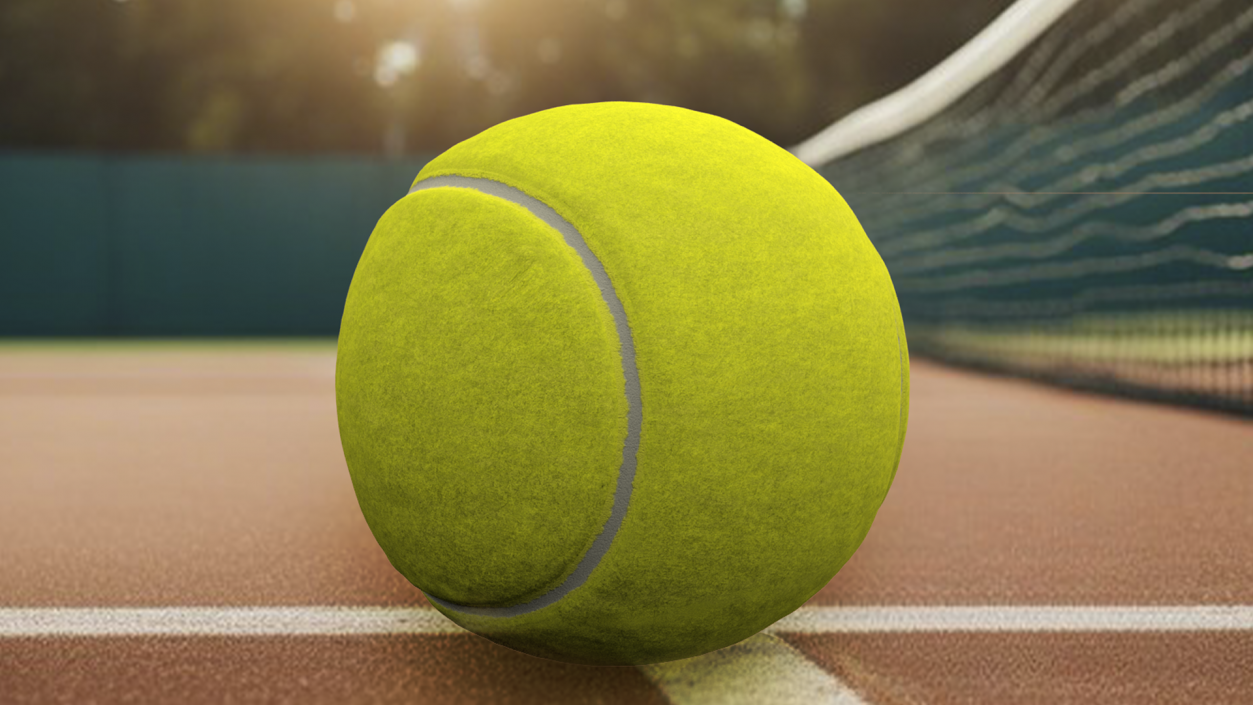 3D Tennis Ball 2 model