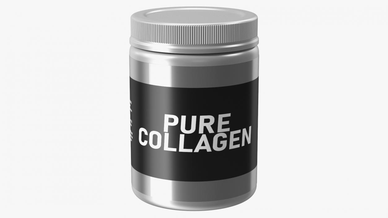 Pure Collagen Jar 3D