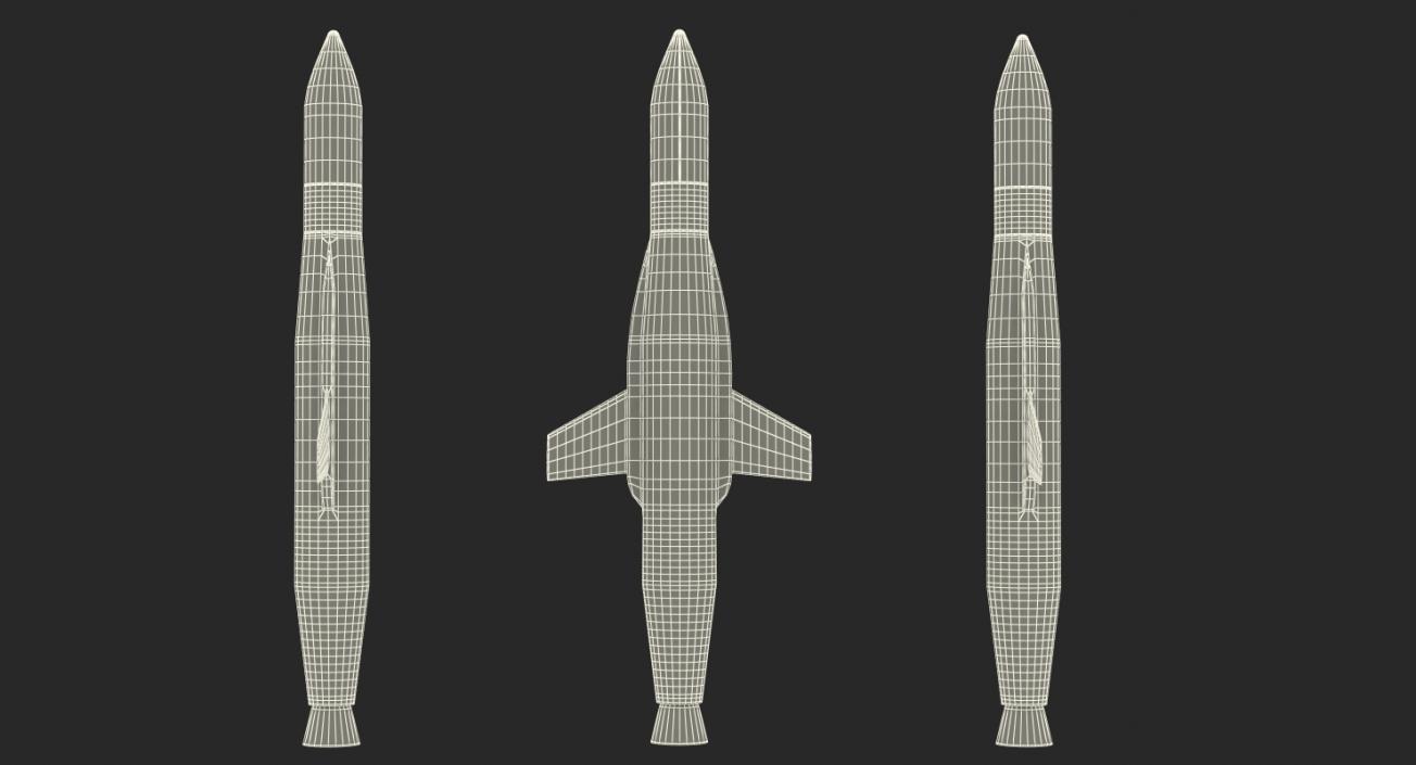 3D Space Rockets Collection 2