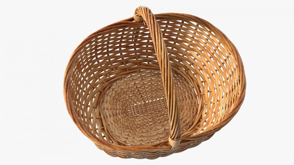 Chanterelle Mushroom Basket 3D