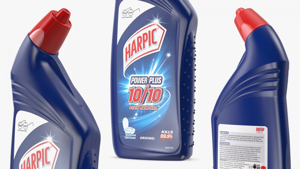 3D Harpic Blue Toilet Cleaner