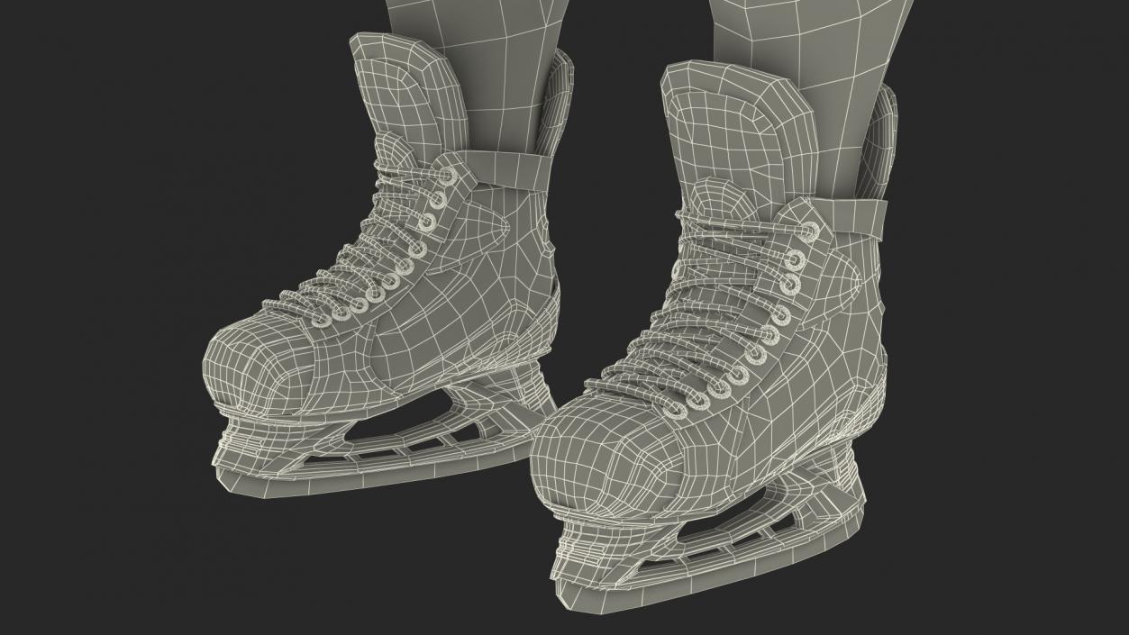 Hockey Equipment Green 3D