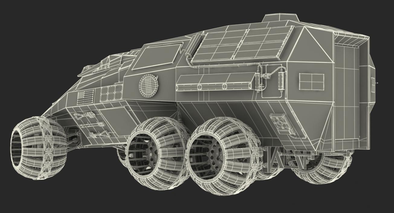 Rigged Space Vehicles Collection 3 3D model